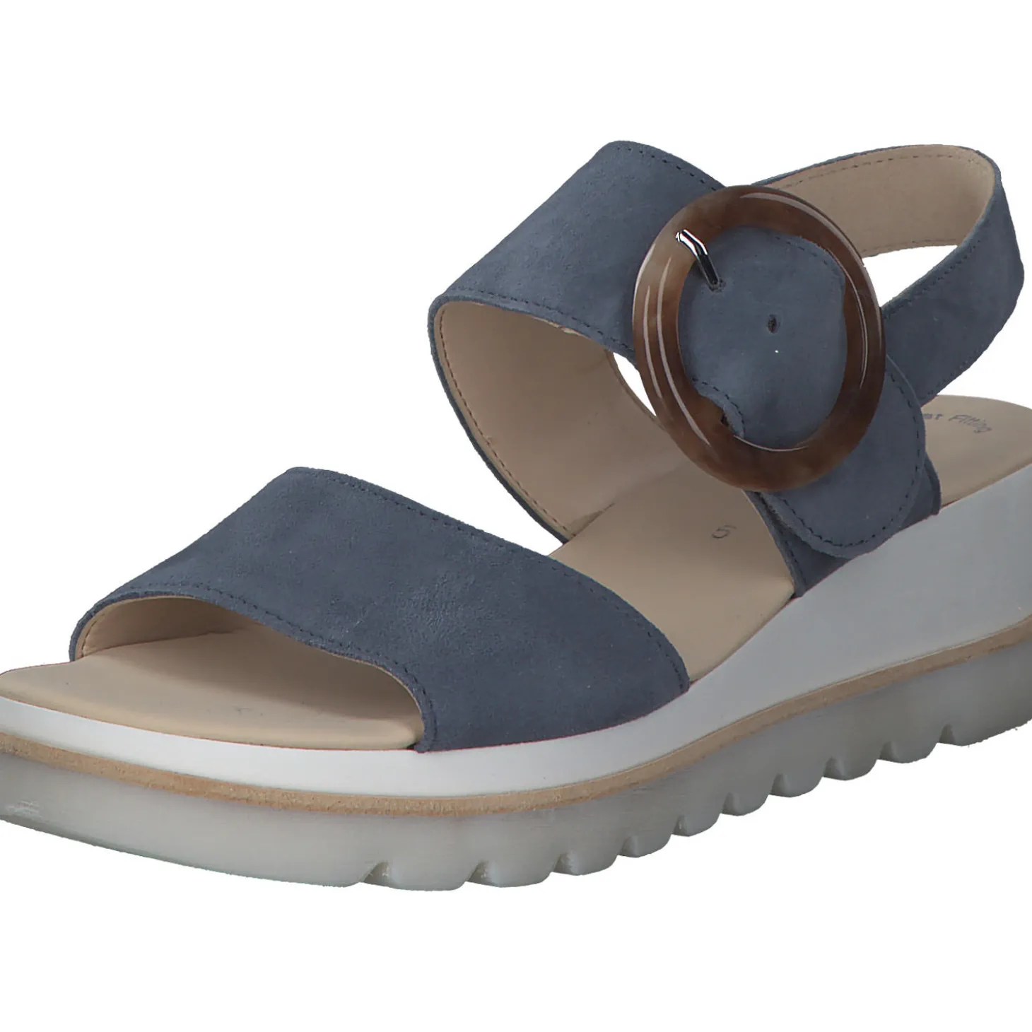 Gabor 84.645, Keilsandaletten, Damen, Blau