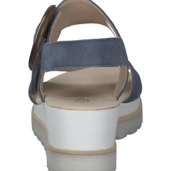 Gabor 84.645, Keilsandaletten, Damen, Blau