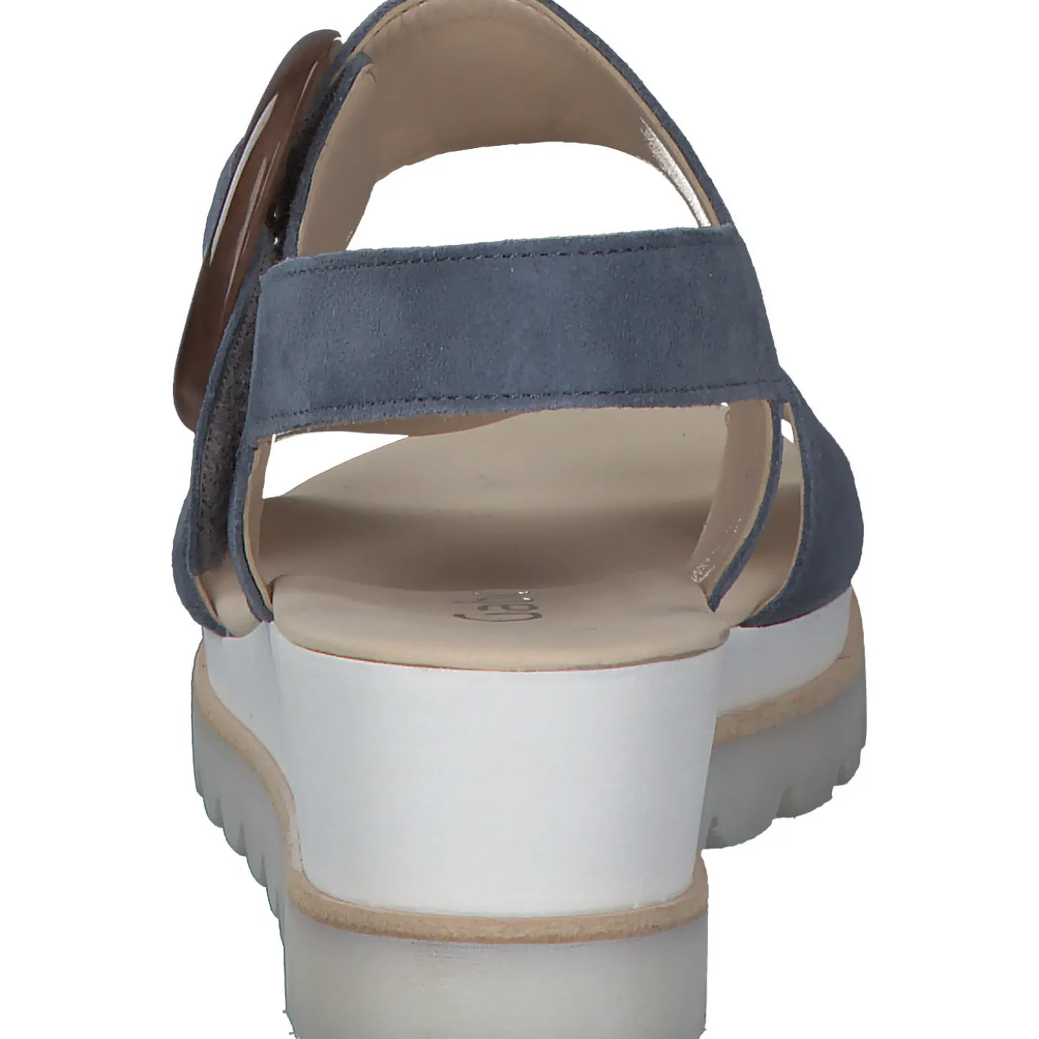 Gabor 84.645, Keilsandaletten, Damen, Blau