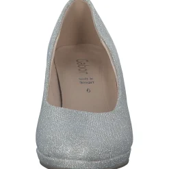 Gabor 01.260, Klassische Pumps, Damen, Silber