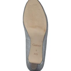 Gabor 01.260, Klassische Pumps, Damen, Silber