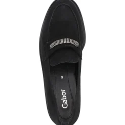 Gabor 35.212, Mokassins, Damen, Schwarz