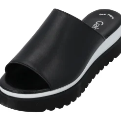 Gabor 84.613, Pantoletten, Damen, Schwarz