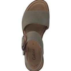 Gabor 84.550, Plateau-Sandaletten, Damen, Braun