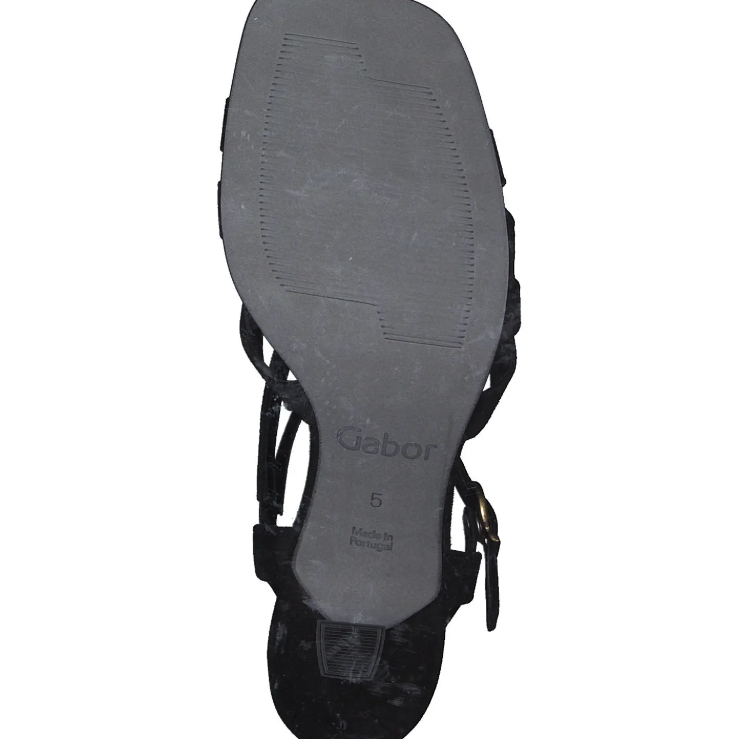 Gabor 21.781, Plateau-Sandaletten, Damen, Schwarz