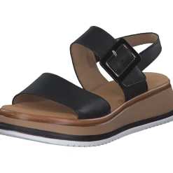 Gabor 82.744, Sandalen, Damen, Schwarz