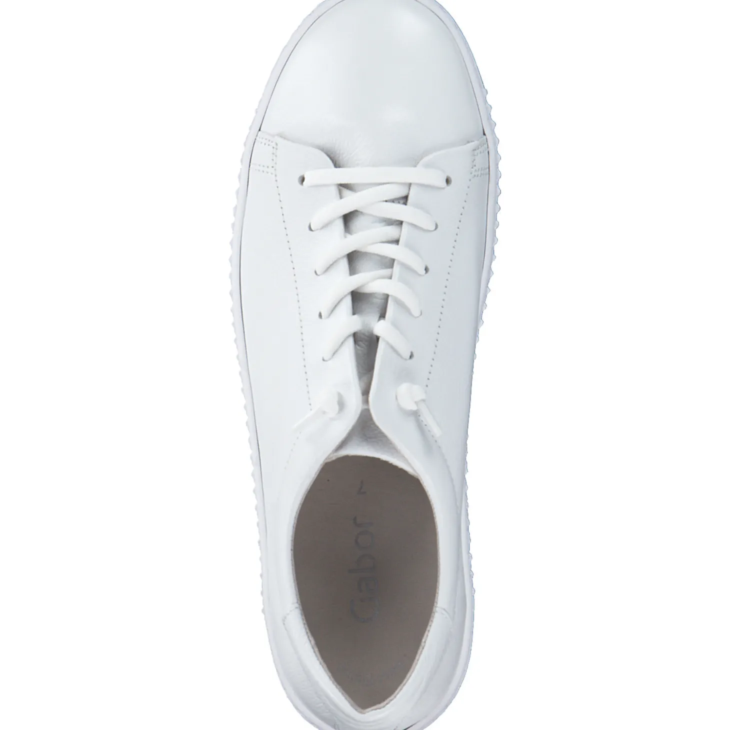 Gabor 23.331, Schnürschuhe, Damen, weiss (ice)