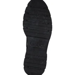 Gabor 91.831, Schnürstiefeletten, Damen, fango/schwarz