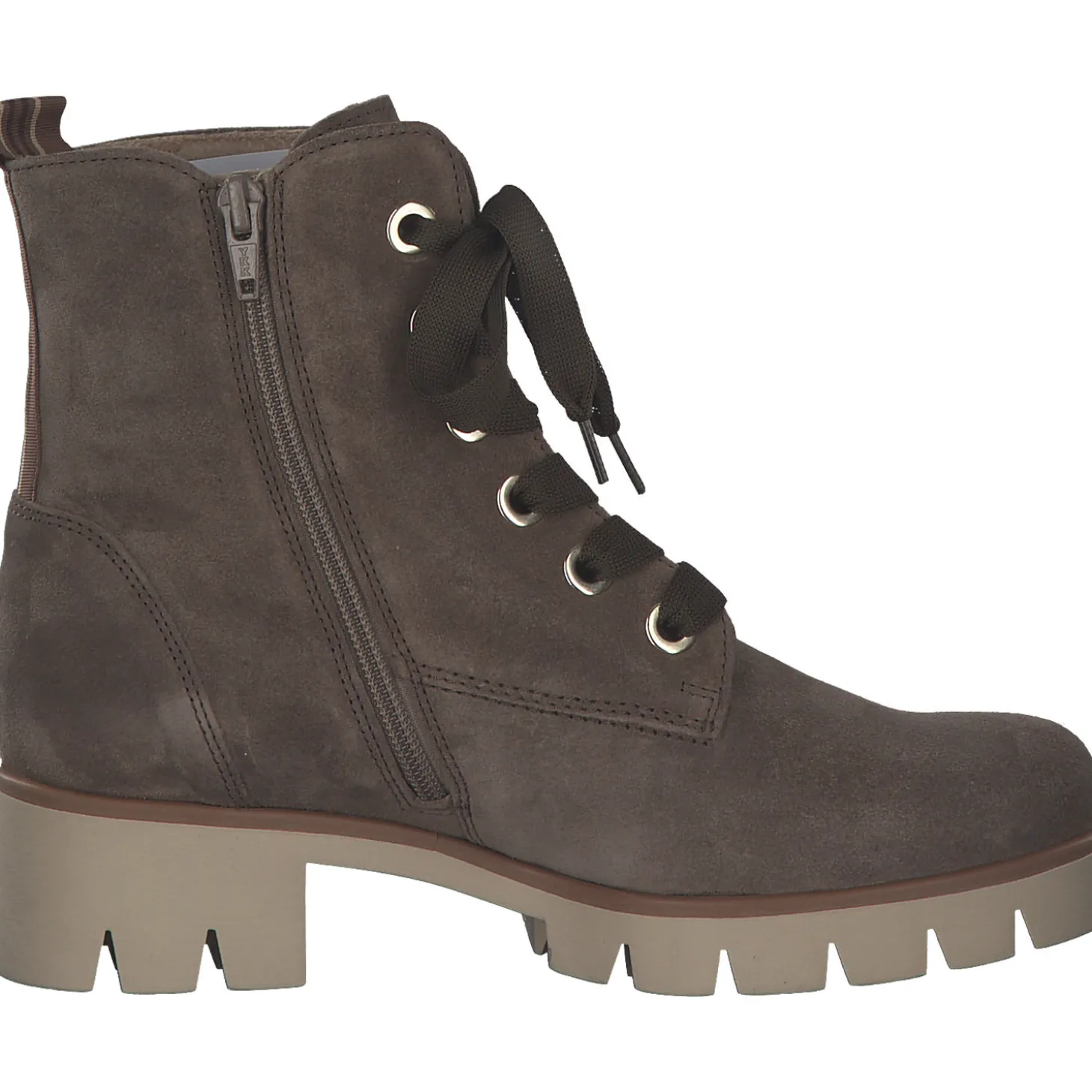 Gabor 91.711, Schnürstiefeletten, Damen, Braun