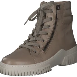 Gabor 93.761, Schnürstiefeletten, Damen, Kiesel (beige)