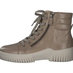 Gabor 93.761, Schnürstiefeletten, Damen, Kiesel (beige)