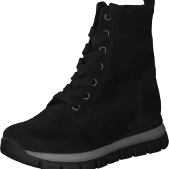 Gabor 96.465, Schnürstiefeletten, Damen, Schwarz