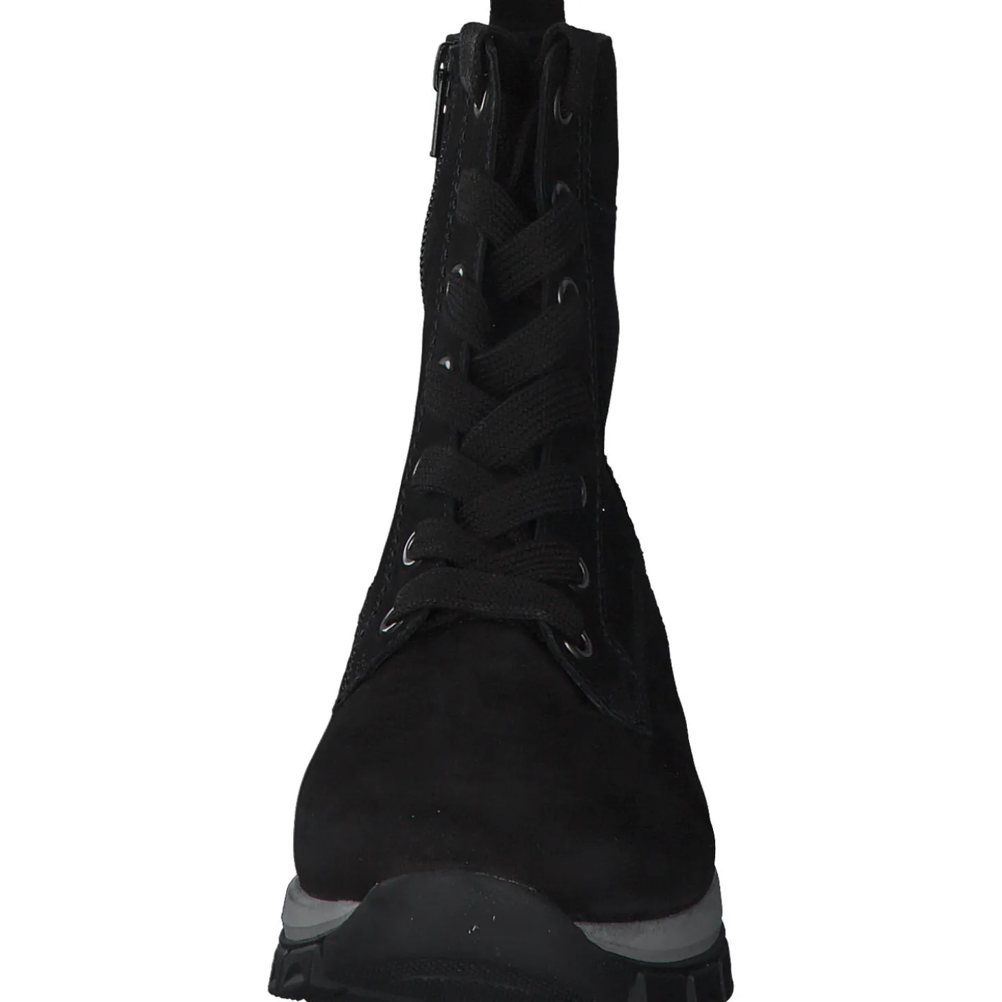 Gabor 96.465, Schnürstiefeletten, Damen, Schwarz