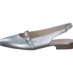 Gabor 61.530, Sling-Ballerinas, Damen, Silber