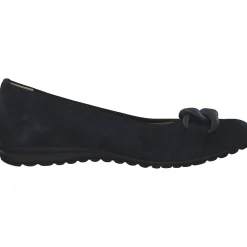 Gabor Comfort 42.625, Ballerinas, Damen, dark-blue (uni)