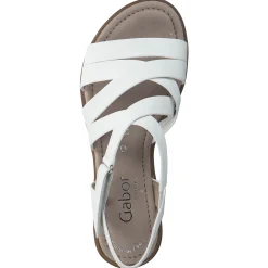 Gabor Comfort Florenz 66.066, Sandaletten, Damen, weiss