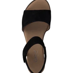 Gabor Genua 82.750, Keilsandaletten, Damen, schwarz