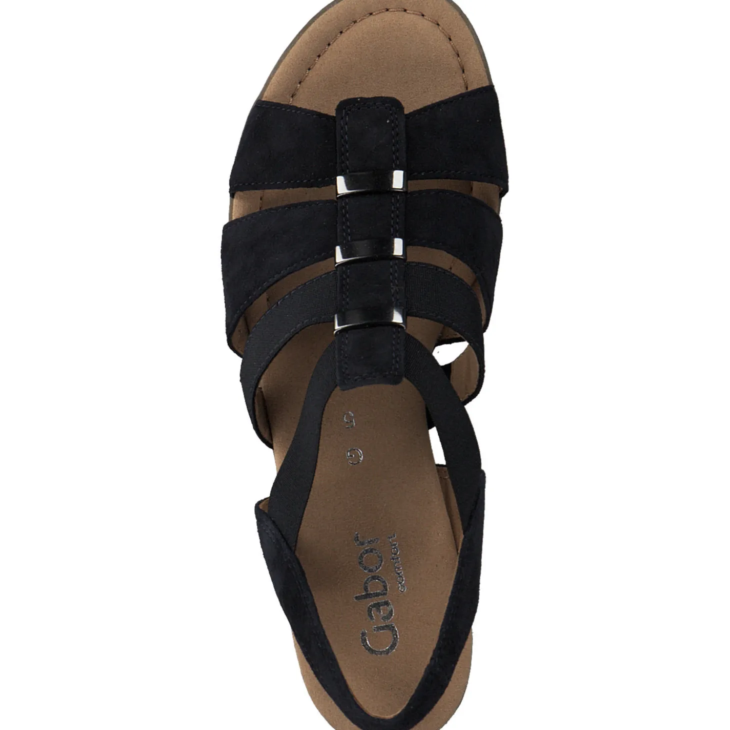 Gabor Kreta 42.472, Sandaletten, Damen, Blau (Pazifik)