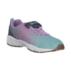 Geka Florina VS, Sportliche Slipper, Kinder, tuerkis/lila/grau