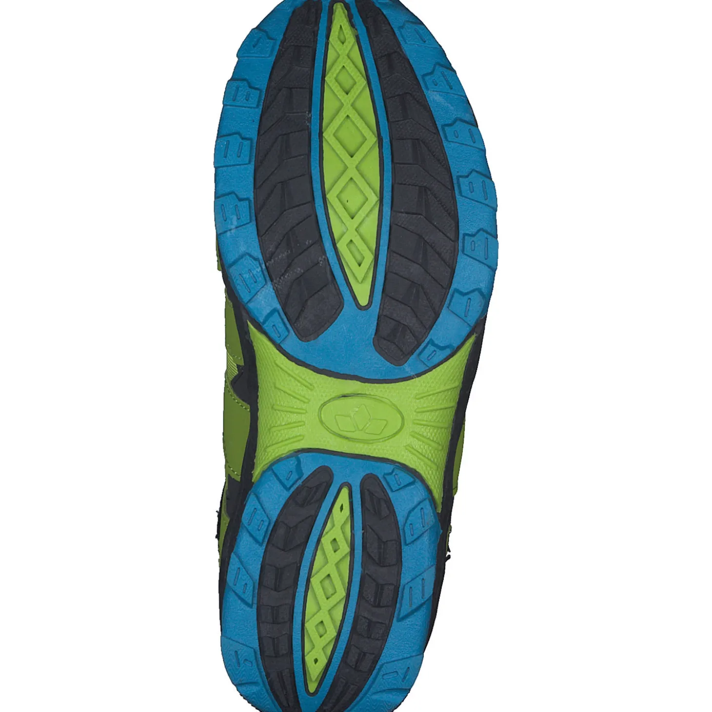 Geka Fremont, Trekkingschuhe, Kinder, lemon/marine/petrol