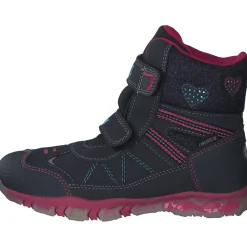 Geka Glitter V Blinky, Stiefel (Kinder), Kinder, marine/türkis/pink