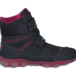 Geka Glitter V Blinky, Stiefel (Kinder), Kinder, marine/türkis/pink