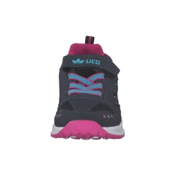 Geka Lico 300270 Blinky Girl, Slipper (Kinder), Kinder, marine/pink/tuekis