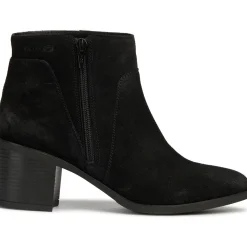 Geox D94FSA, Stiefeletten, Damen, Schwarz (Black)