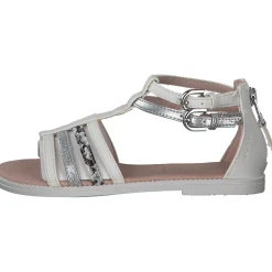 Geox J7235D, Sandalen (Kinder), Kinder, Weiß