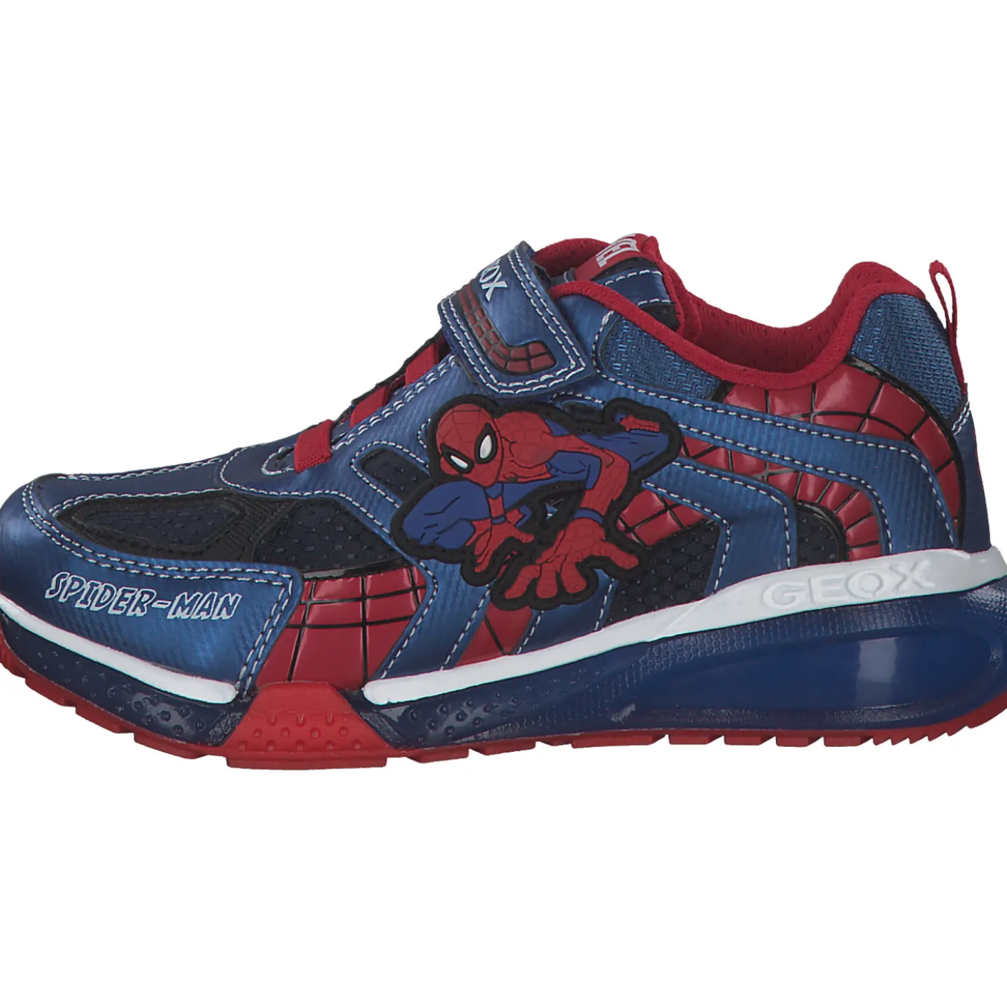 Geox J26FEB, Sneakers Low, Kinder, ROYAL/LIME