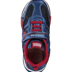 Geox J26FEB, Sneakers Low, Kinder, ROYAL/LIME