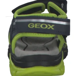 Geox J35GHC, Sandalen (Kinder), Kinder, NAVY/LIME