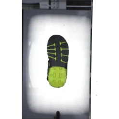 Geox J35GHC, Sandalen (Kinder), Kinder, NAVY/LIME