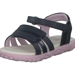 Geox J258ZA, Sandalen (Kinder), Kinder, Blau/Pink