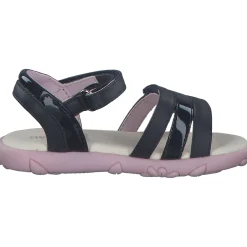 Geox J258ZA, Sandalen (Kinder), Kinder, Blau/Pink