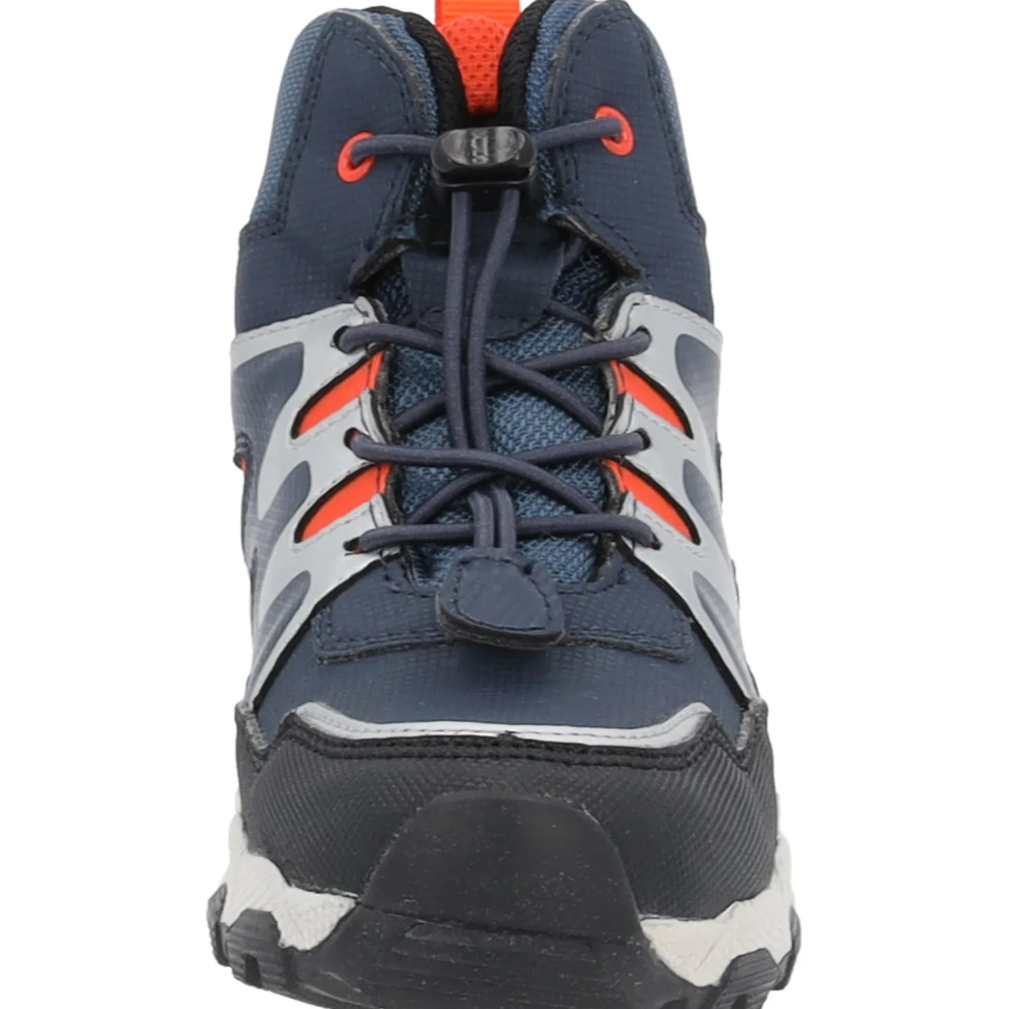 Geox J263ZA, Stiefel (Kinder), Kinder, Dunkelblau / Orange