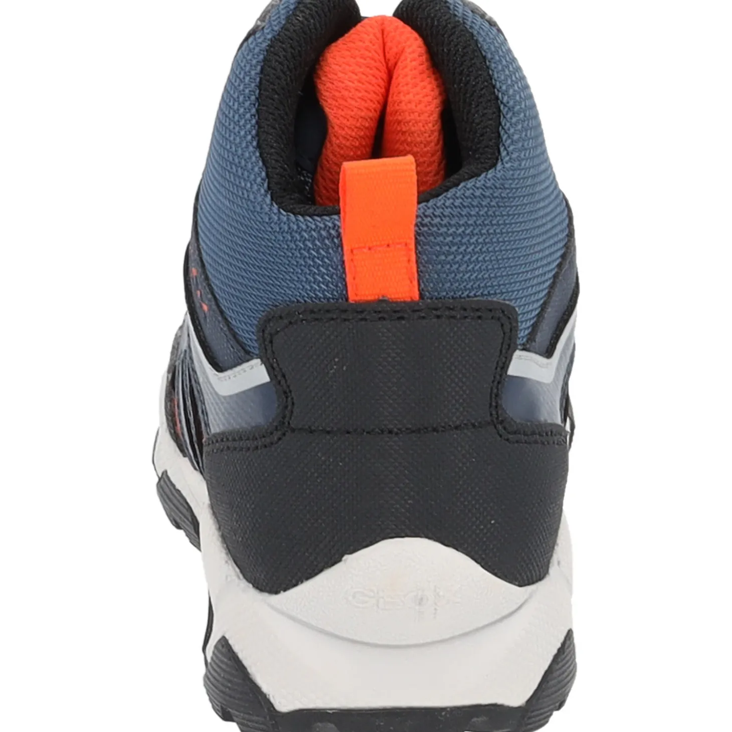 Geox J263ZA, Stiefel (Kinder), Kinder, Dunkelblau / Orange