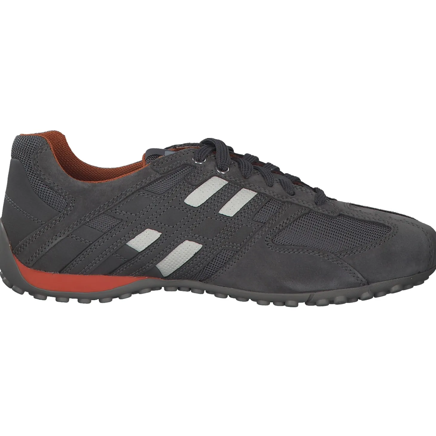 Geox U4207K, Sneakers Low, Herren, lt grey/anthracite