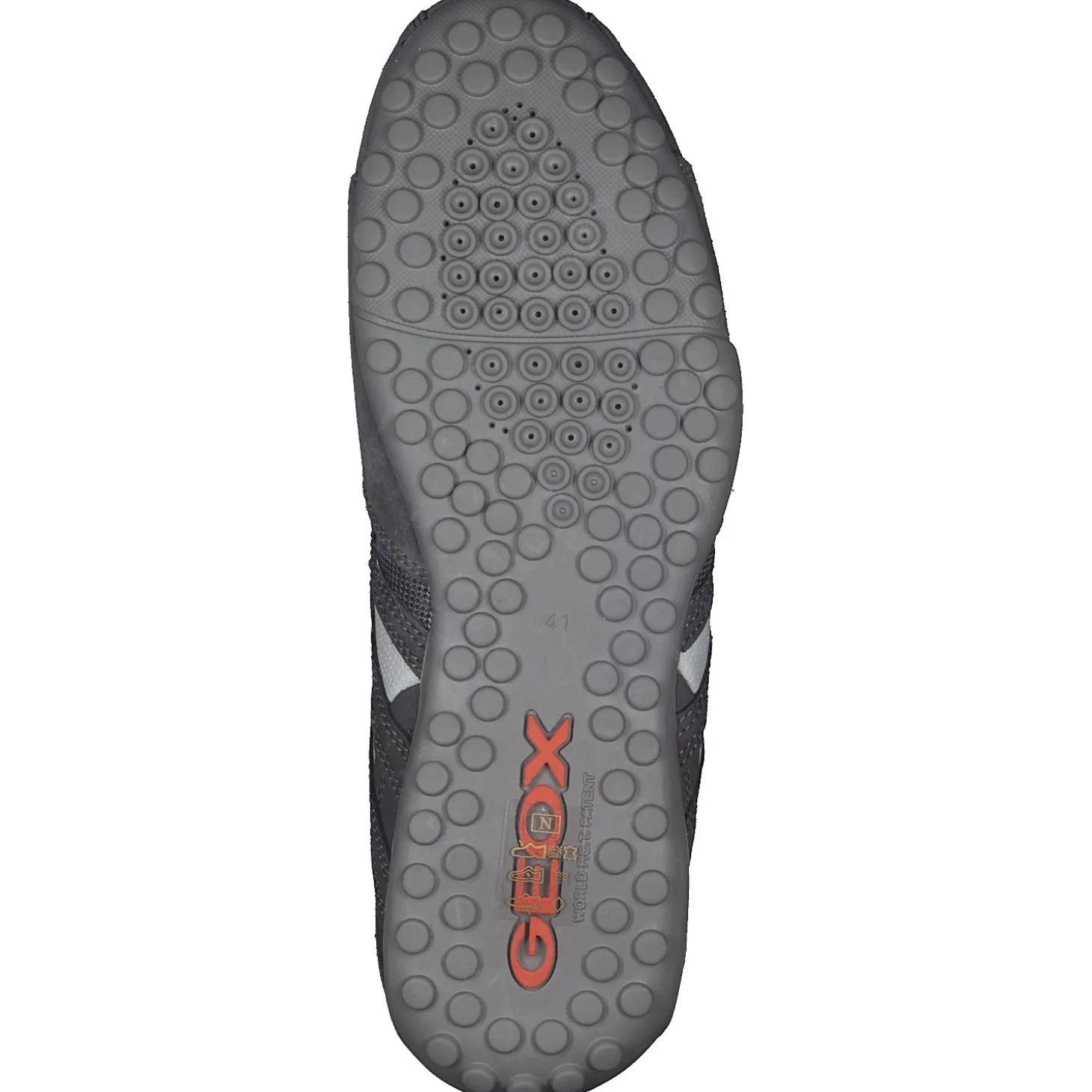 Geox U4207K, Sneakers Low, Herren, lt grey/anthracite