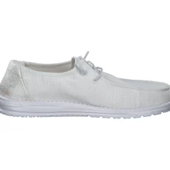 Hey Dude 40079, Schnürschuhe, Damen, weiss