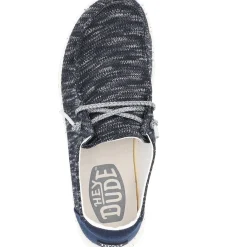 Hey Dude 40078, Schnürschuhe, Damen, dunkelblau meliert