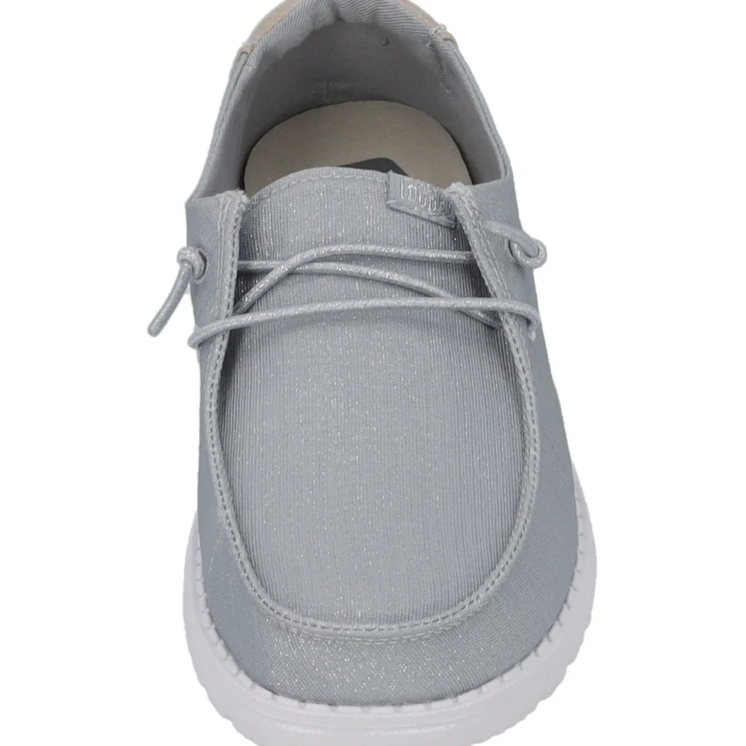 Hey Dude 40079, Schnürschuhe, Damen, hellgrau