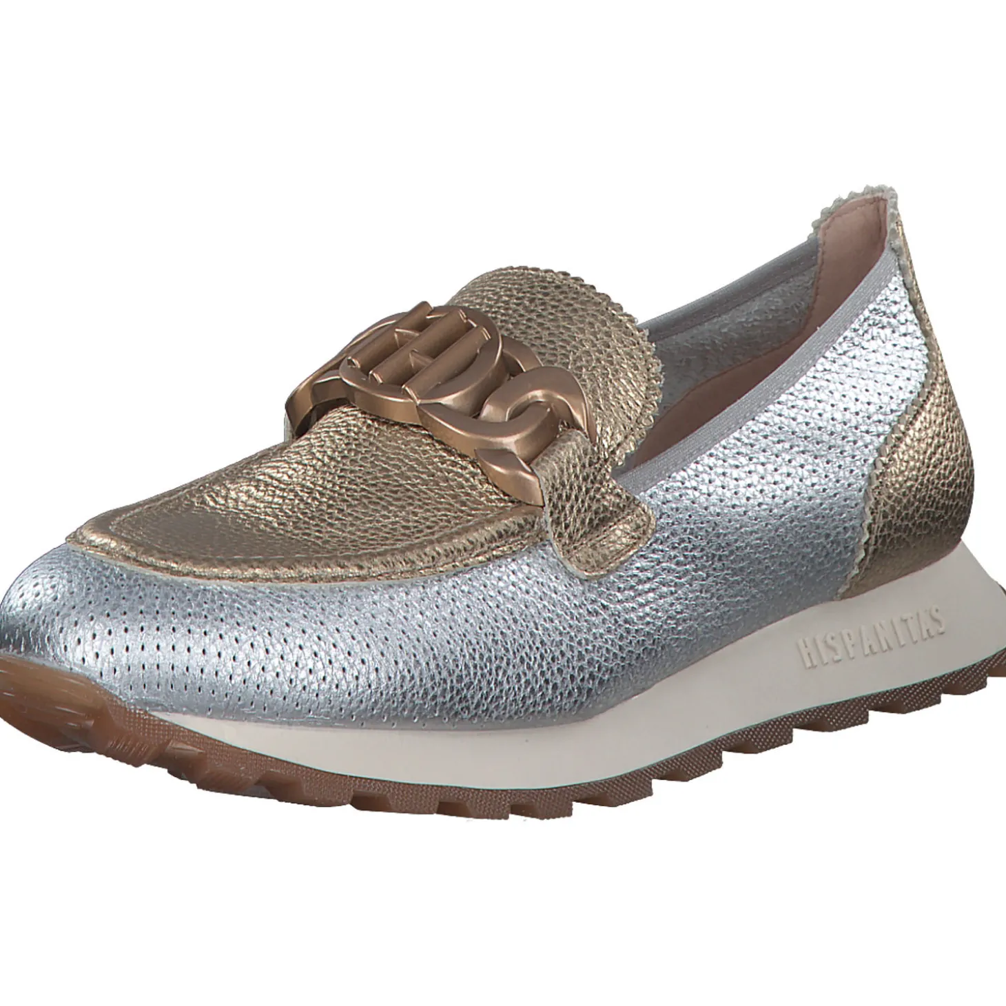 Hispanitas Schuhe Loira HV243432, Mokassins, Damen, Silber