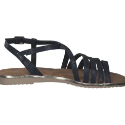 Idana 281406, Klassische Sandalen, Damen, Schwarz