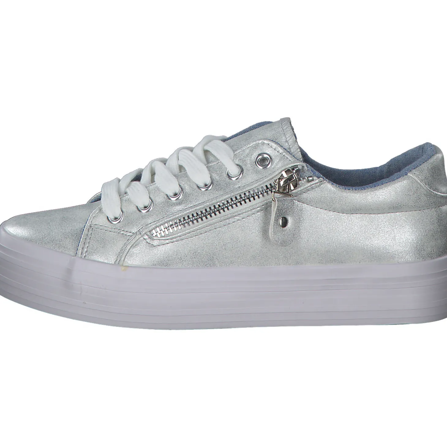 Idana 236934, Sneakers Low, Damen, Silber