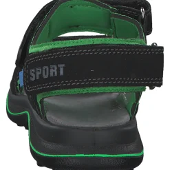 IMAC 582761, Sandaletten, Kinder, schwarz/grün