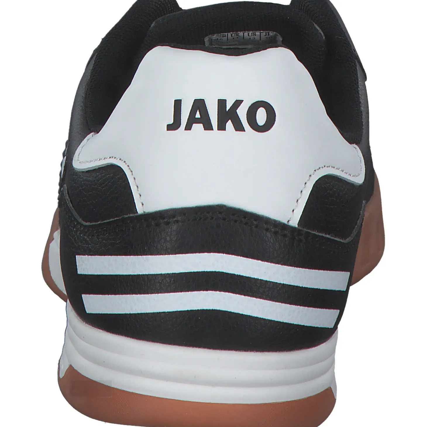 JAKO 310019, Sportschuhe, Herren, jet black-white