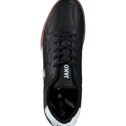 JAKO 310019, Sportschuhe, Herren, jet black-white