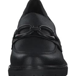 Jana Shoes 24763, Mokassins, Damen, Schwarz