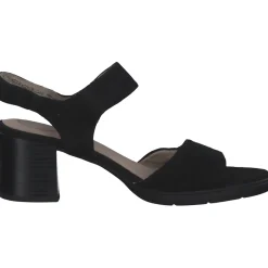 Jana Shoes 88313, Plateau-Sandaletten, Damen, black